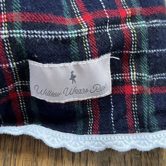 Wears Pink/The Paper Doll Clothing Holiday Tartan Plaid Dress Sz 5 - Picture 7 of 15